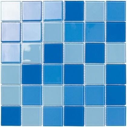 Gạch mosaic kính hồ bơi