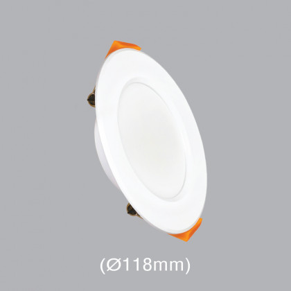 Đèn Led Downlight âm trần tròn 3 màu 9W