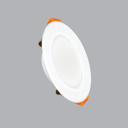 Đèn Led Downlight âm trần tròn 3 màu 7W