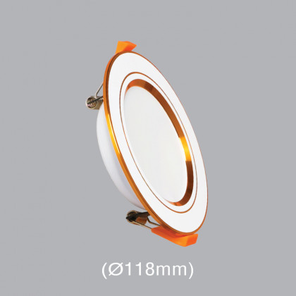 Đèn Led Downlight âm trần tròn 3 màu 9W