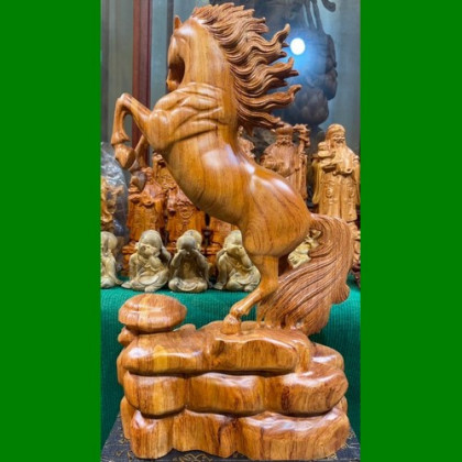 Nhất mã đứng nấm linh chi