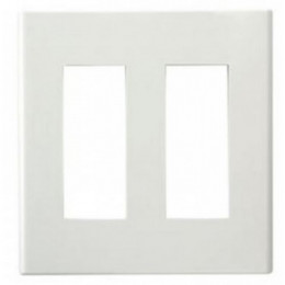 Mặt dùng cho 6 thiết bị 2 gangs - 6 devices plate