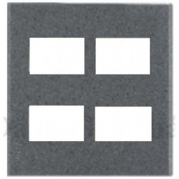 Mặt dùng cho 4 thiết bị 2 gangs - 4 devices plate