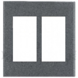Mặt dùng cho 6 thiết bị 2 gangs - 6 devices plate