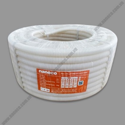 Ống luồn dây điện dạng xoắn 16mm PVC